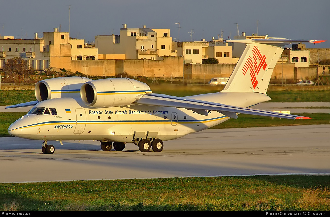 Aircraft Photo of UR-74038 | Antonov An-74TK-200 | Kharkov State Aircraft Manufacturing Company | AirHistory.net #846553