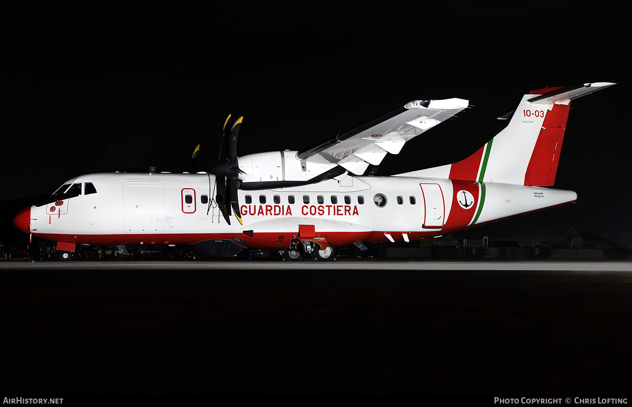 Aircraft Photo of MM62270 | ATR ATR-42-500MP Surveyor | Italy - Guardia Costiera | AirHistory.net #846563