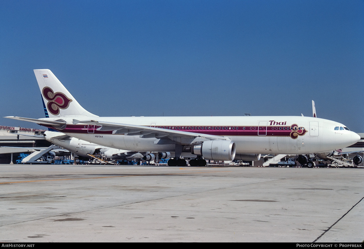 Aircraft Photo of HS-TAA | Airbus A300B4-601 | Thai Airways International | AirHistory.net #846564