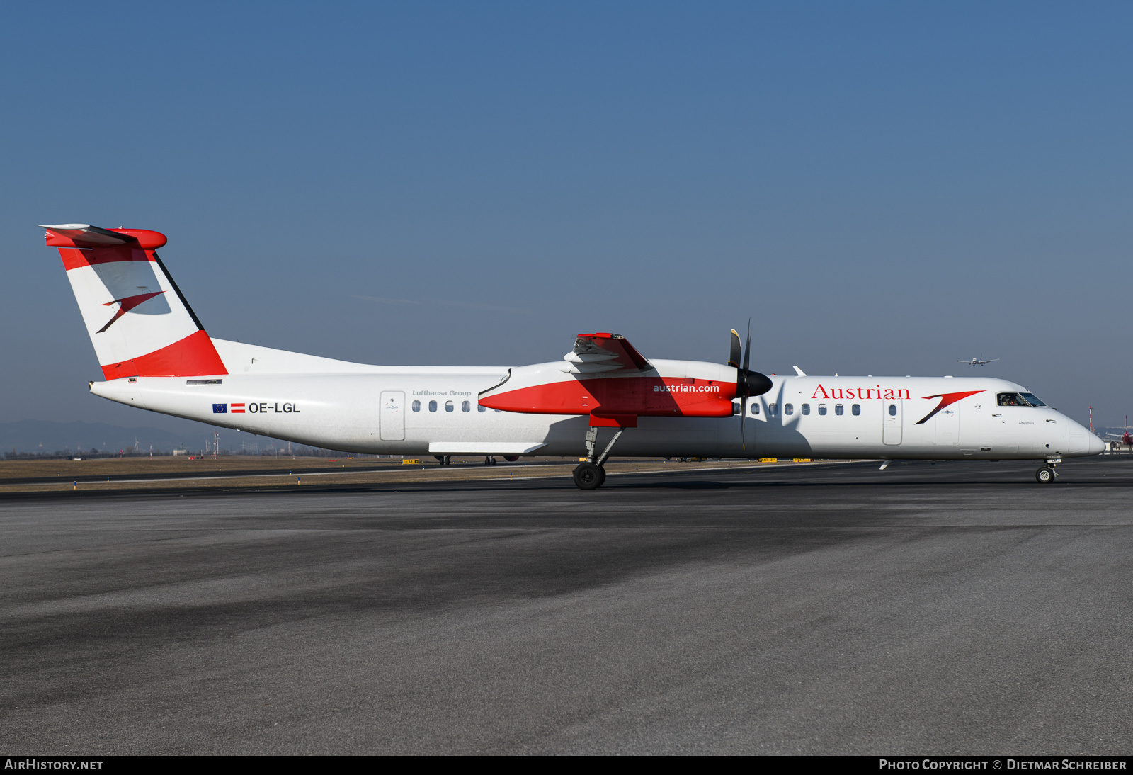 Aircraft Photo of OE-LGL | Bombardier DHC-8-402 Dash 8 | Austrian Airlines | AirHistory.net #846572
