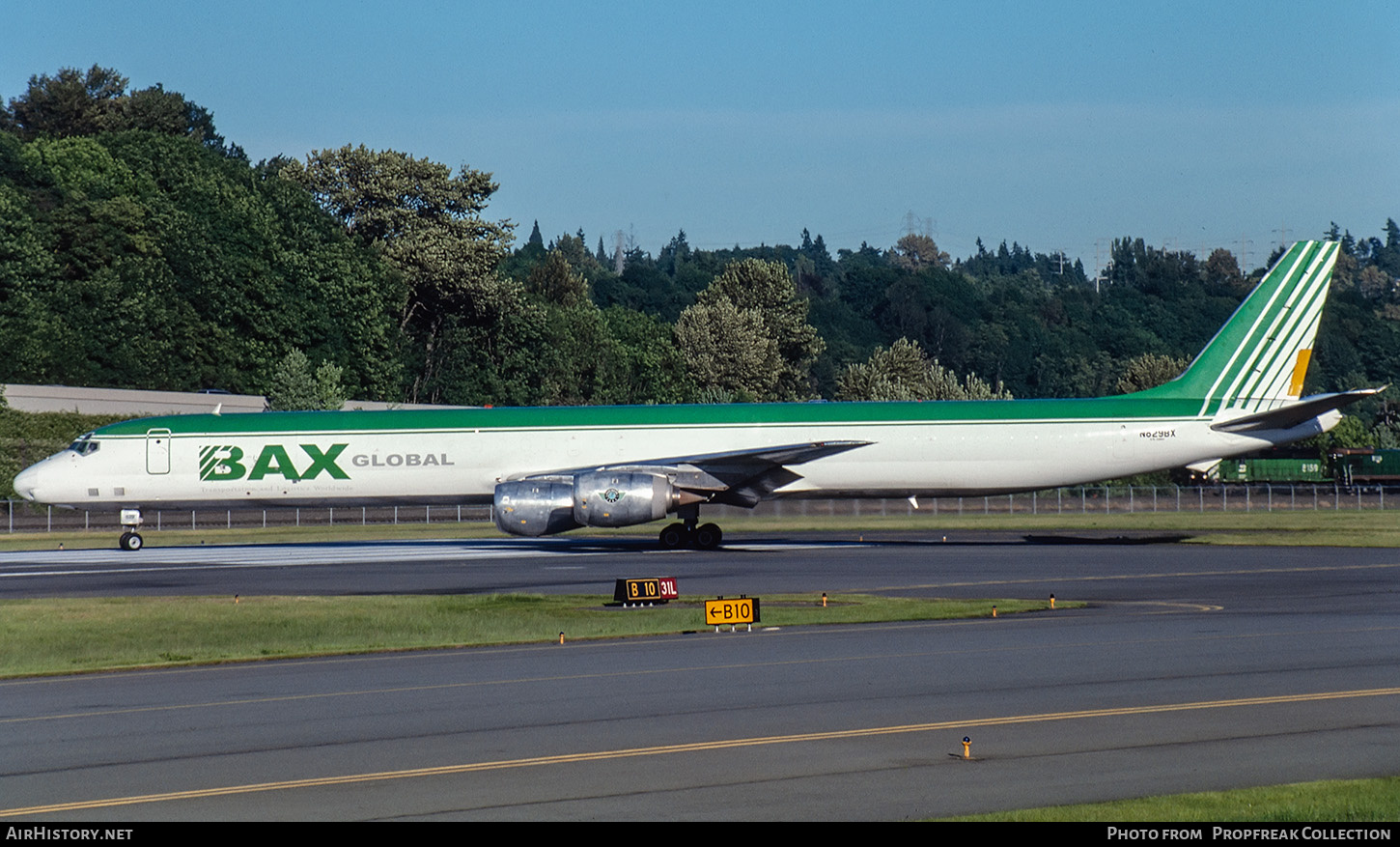 Aircraft Photo of N829BX | McDonnell Douglas DC-8-71(F) | BAX Global | AirHistory.net #846595