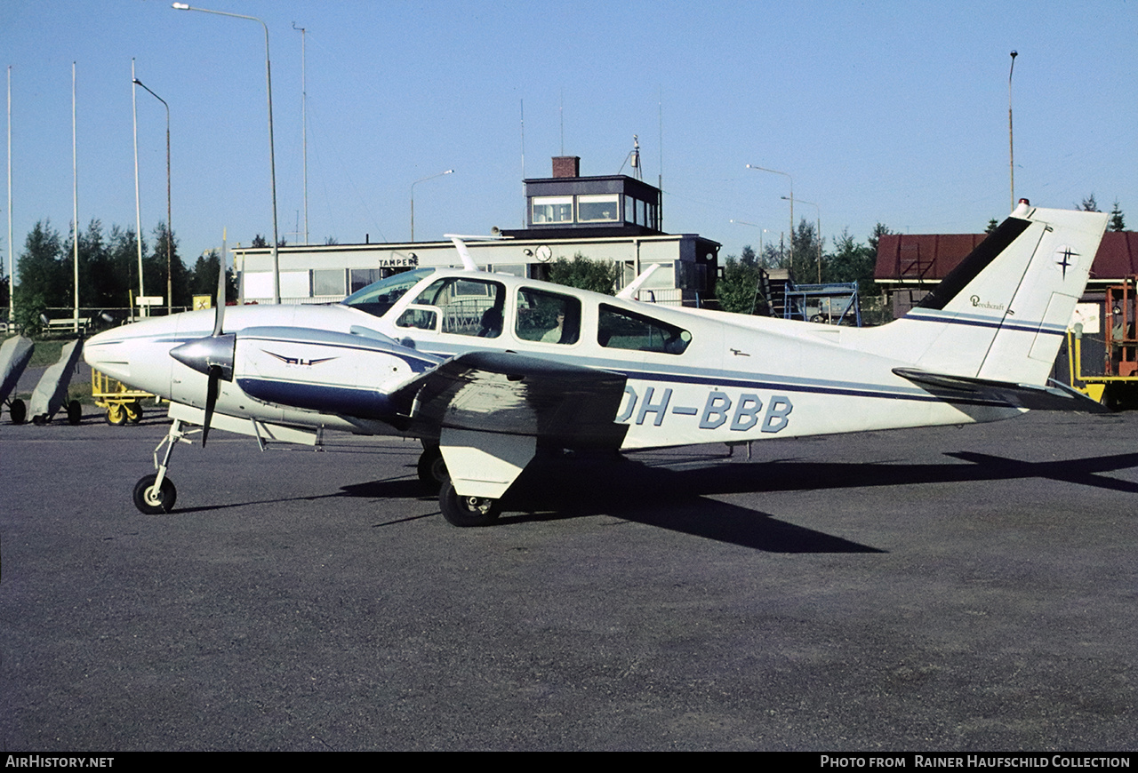 Aircraft Photo of OH-BBB | Beech D55 Baron | AirHistory.net #846646