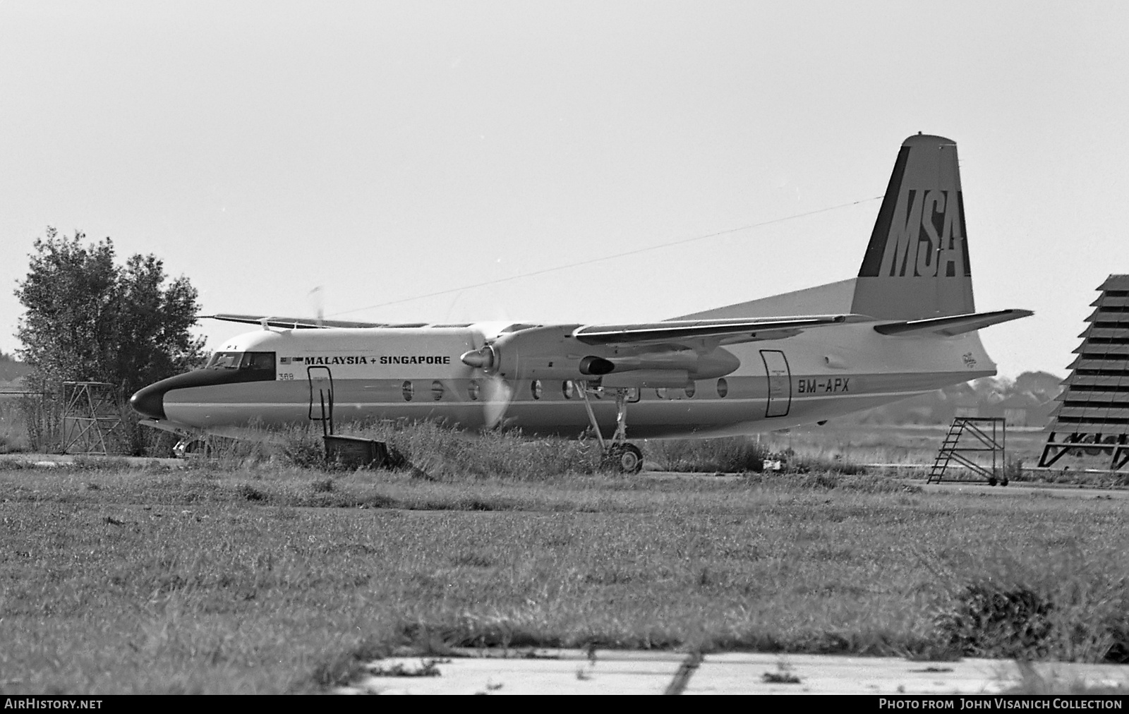 Aircraft Photo of 9M-APX | Fokker F27-500 Friendship | Malaysian Airline System - MAS | AirHistory.net #846660