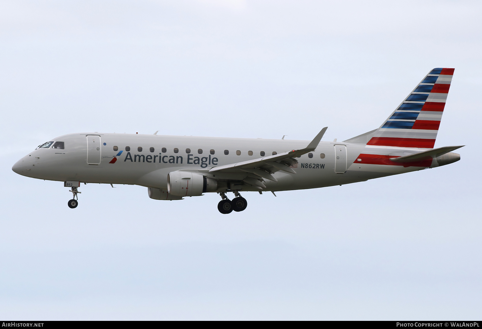 Aircraft Photo of N862RW | Embraer 170SE (ERJ-170-100SE) | American Eagle | AirHistory.net #846678