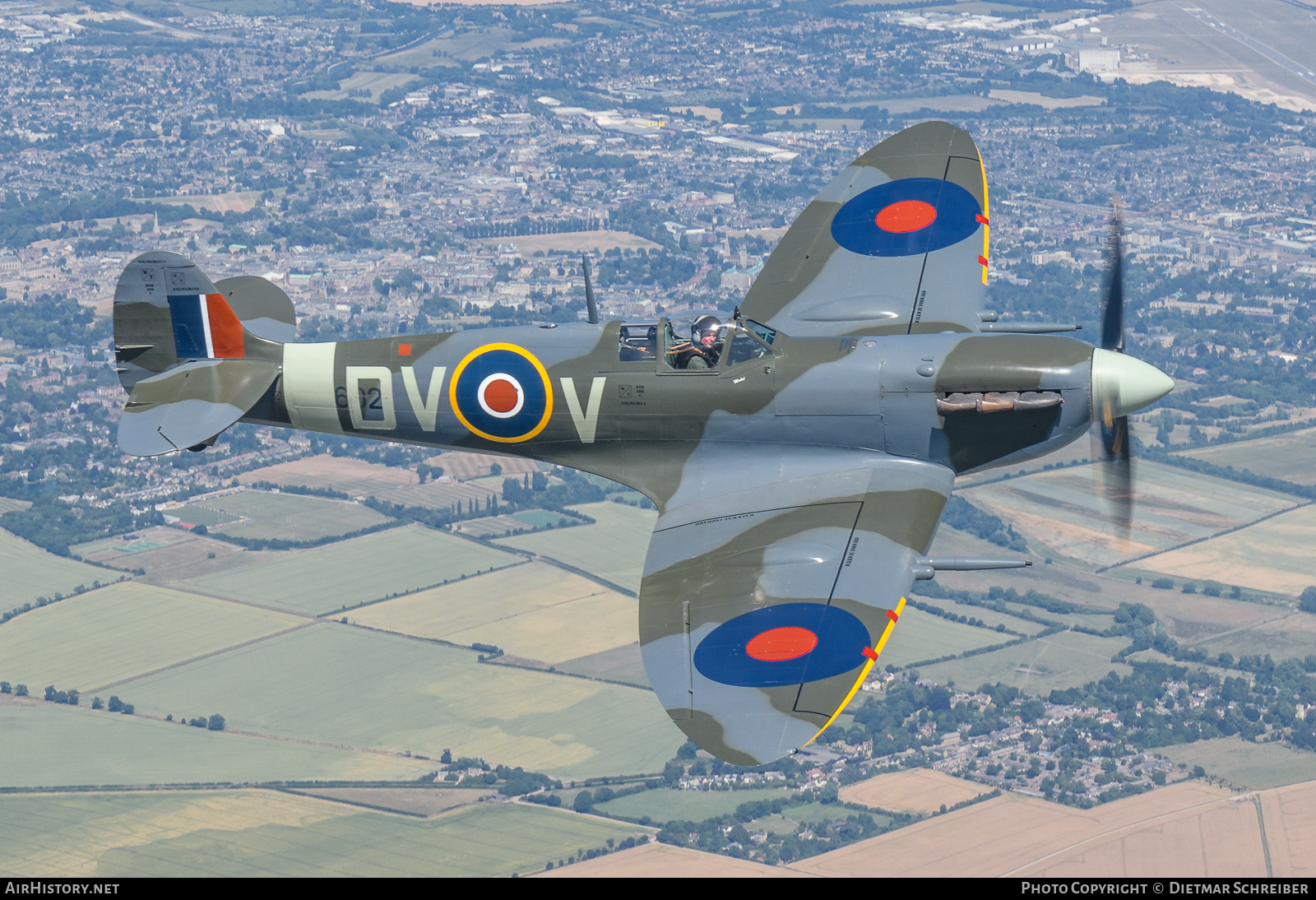 Aircraft Photo of G-SPIT / MV268 | Supermarine 379 Spitfire FR14E | UK - Air Force | AirHistory.net #846681