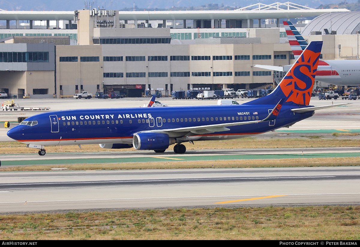 Aircraft Photo of N824SY | Boeing 737-85P | Sun Country Airlines | AirHistory.net #846683