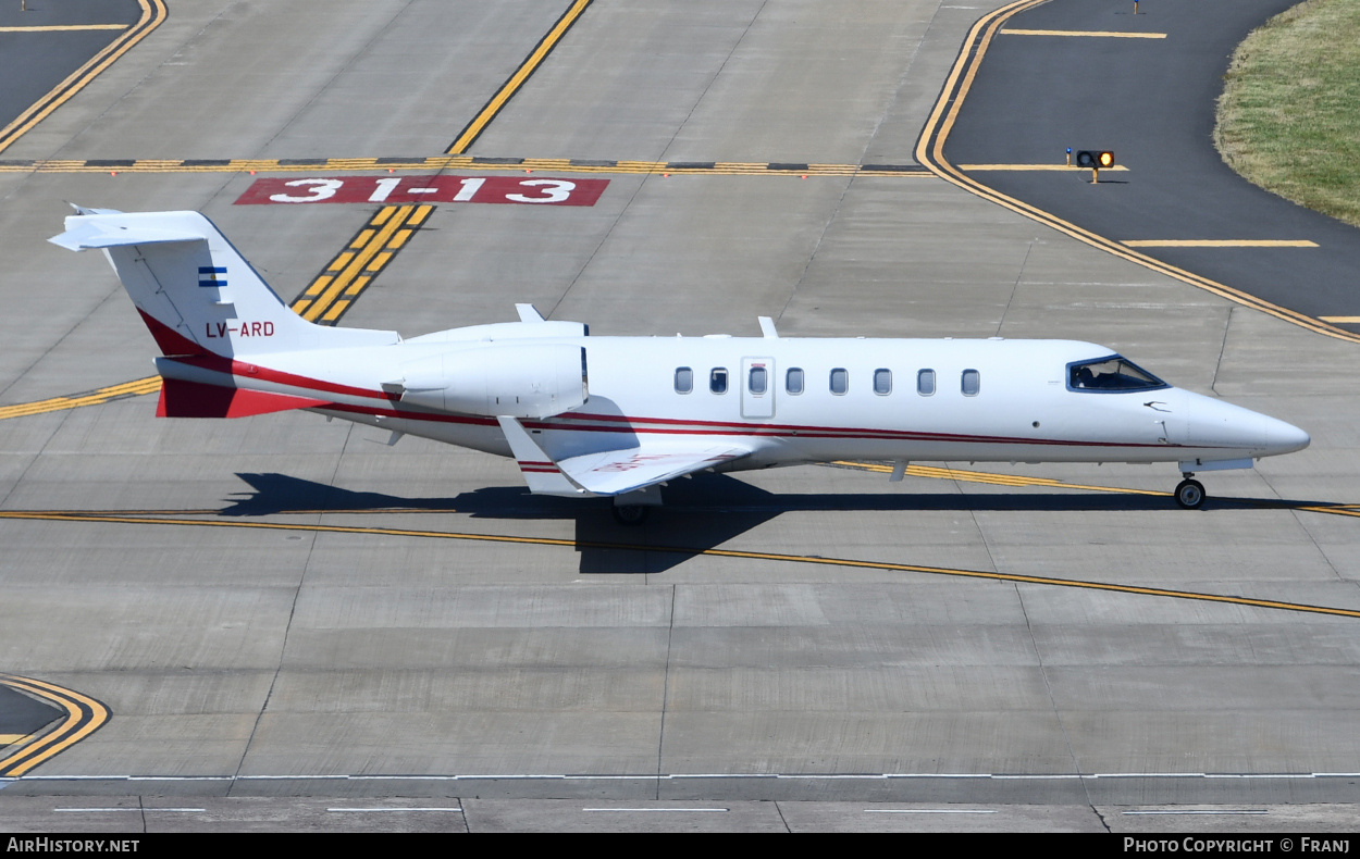 Aircraft Photo of LV-ARD | Learjet 45XR | AirHistory.net #846701