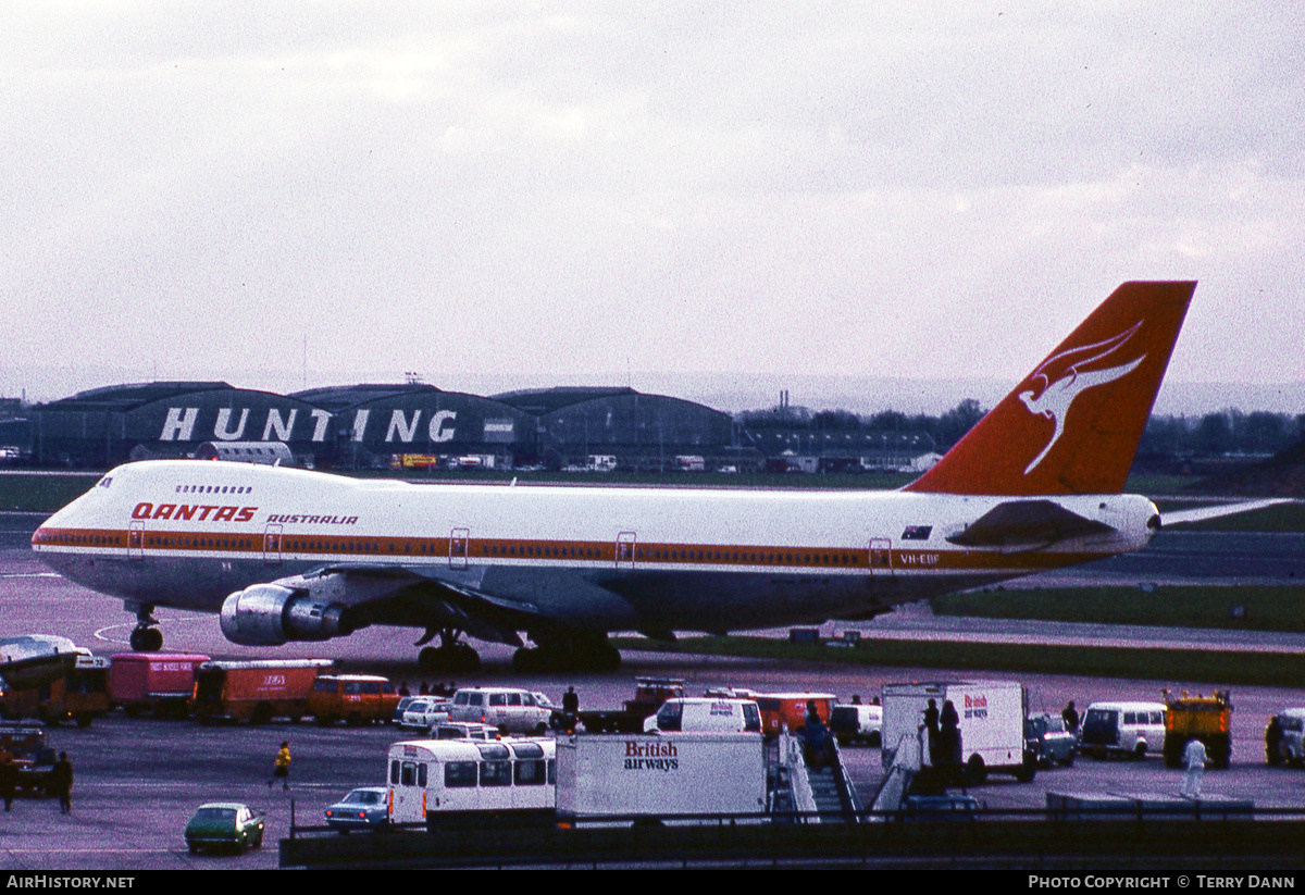 Aircraft Photo of VH-EBF | Boeing 747-238B | Qantas | AirHistory.net #846718