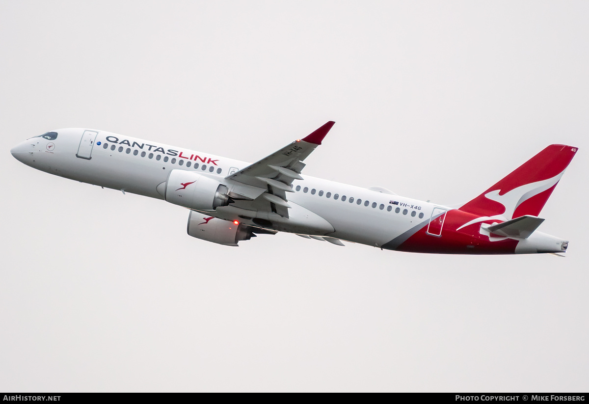 Aircraft Photo of VH-X4G | Airbus A220-300 (BD-500-1A11) | QantasLink | AirHistory.net #846732