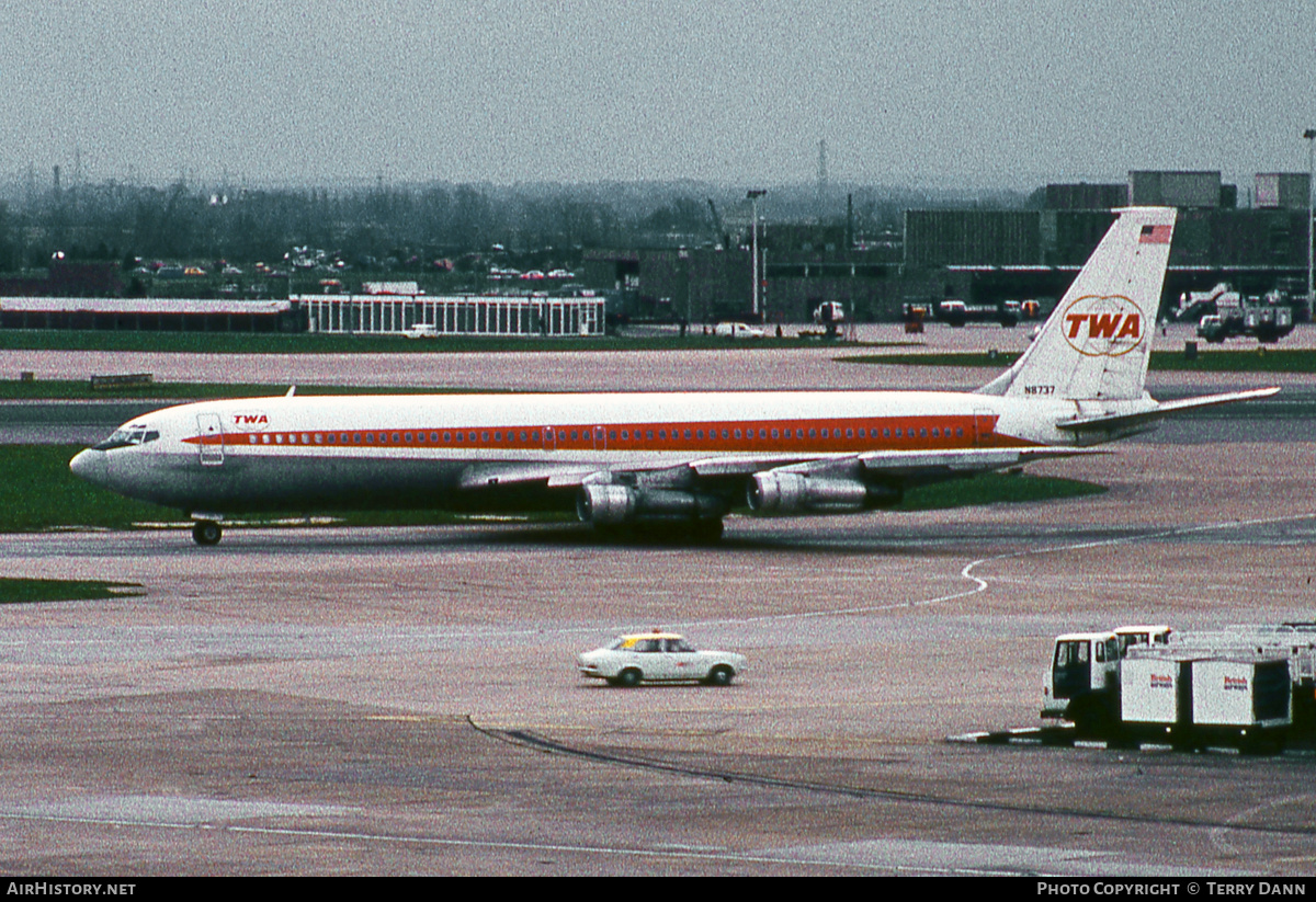 Aircraft Photo of N8737 | Boeing 707-331B | Trans World Airlines - TWA | AirHistory.net #846736