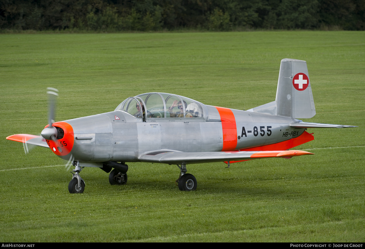Aircraft Photo of HB-RBX / A-855 | Pilatus P-3-05 | Switzerland - Air Force | AirHistory.net #846760