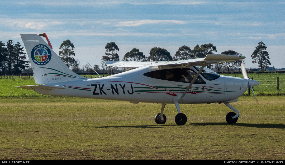 Aircraft Photo of ZK-NYJ | Tecnam P-2008JC | New Zealand Airline Academy - NZAA | AirHistory.net #846795