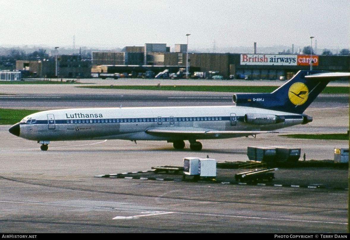 Aircraft Photo of D-ABKJ | Boeing 727-230/Adv | Lufthansa | AirHistory.net #846817