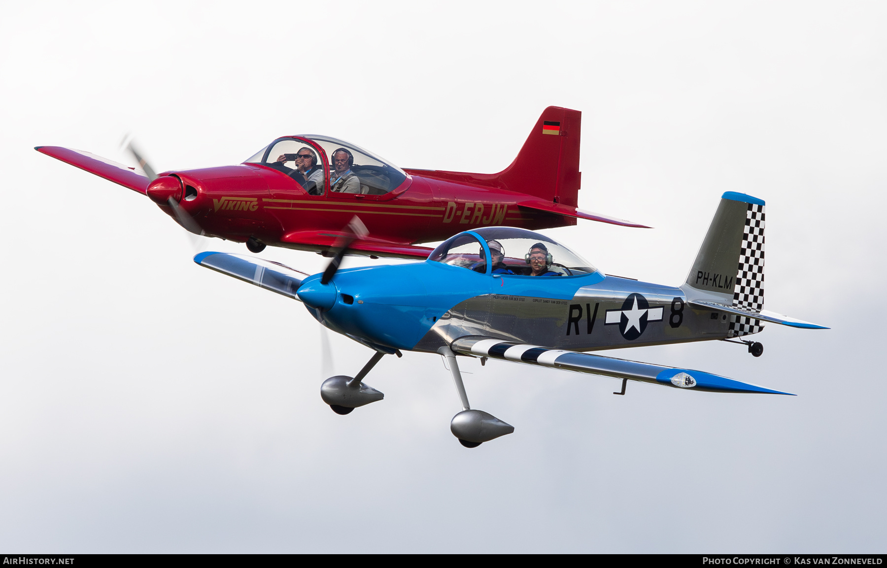 Aircraft Photo of PH-KLM | Van's RV-8 | AirHistory.net #846829