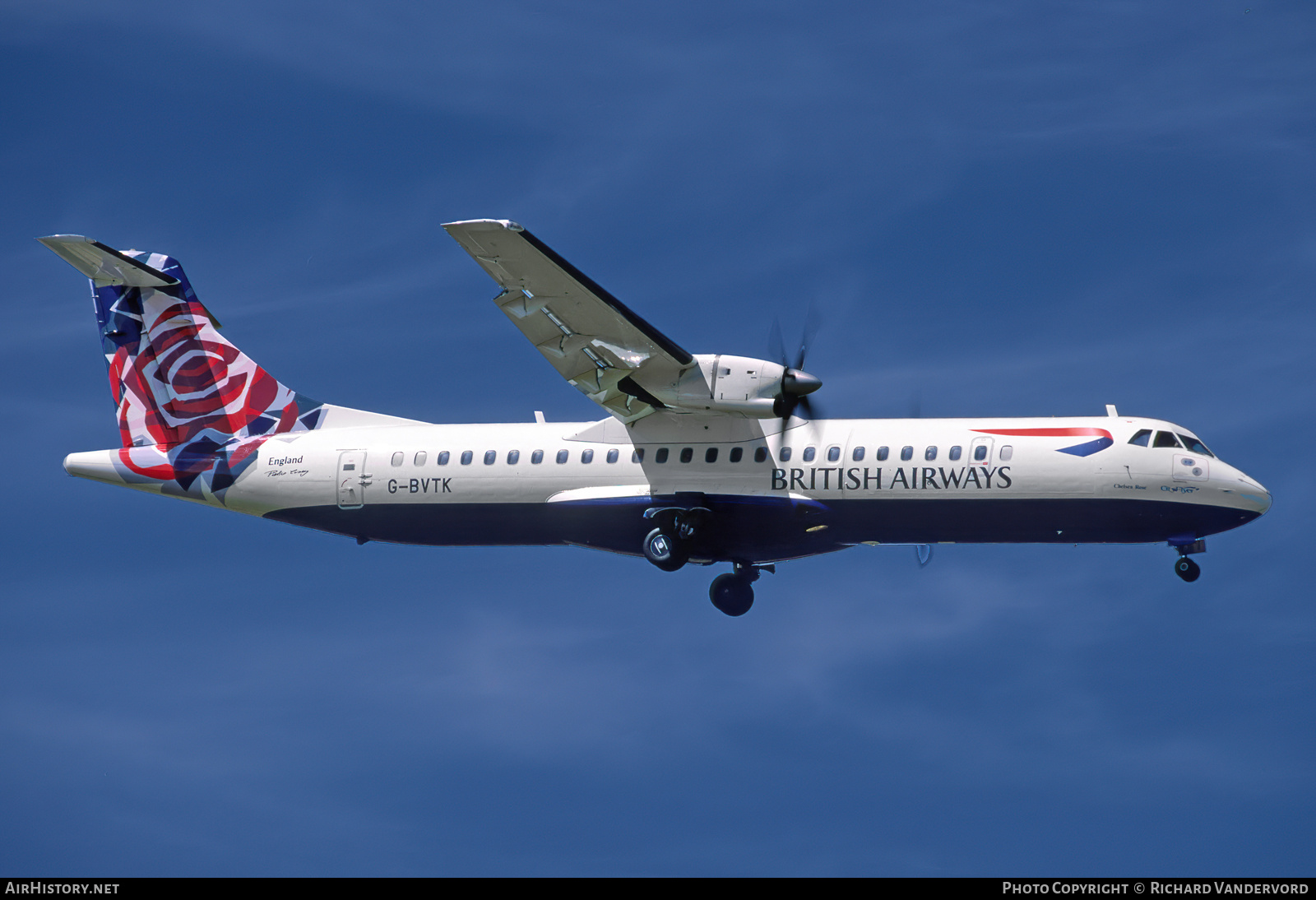 Aircraft Photo of G-BVTK | ATR ATR-72-202 | British Airways | AirHistory.net #846838