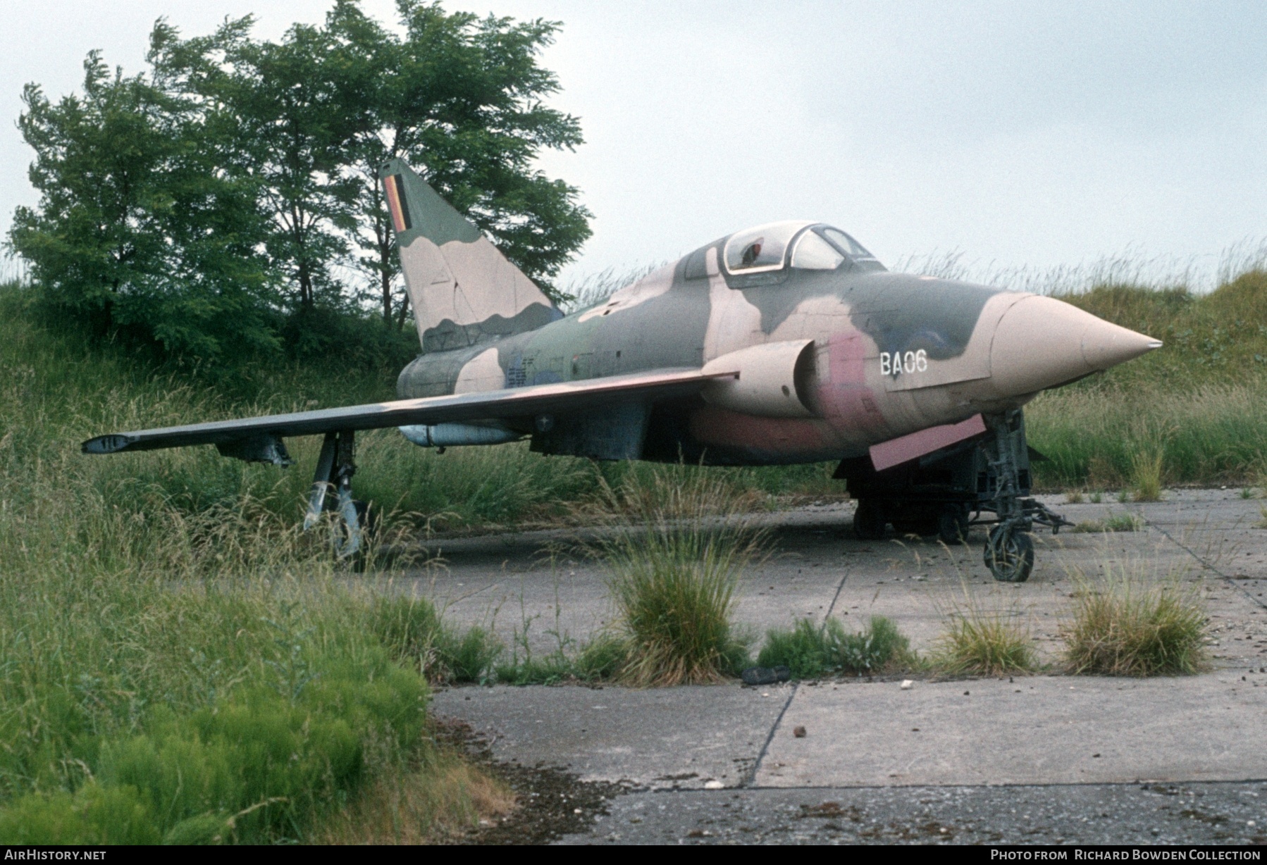 Aircraft Photo of BA-06 | Republic F-84F Thunderstreak | Belgium - Air Force | AirHistory.net #846853