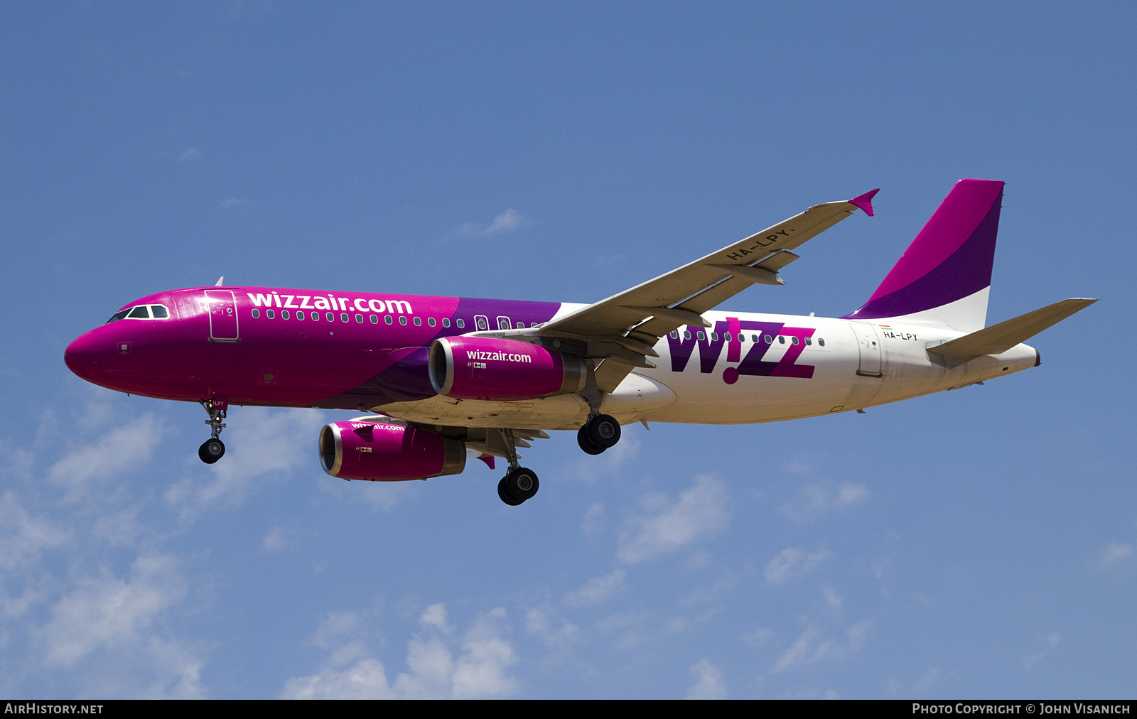 Aircraft Photo of HA-LPY | Airbus A320-232 | Wizz Air | AirHistory.net #846860