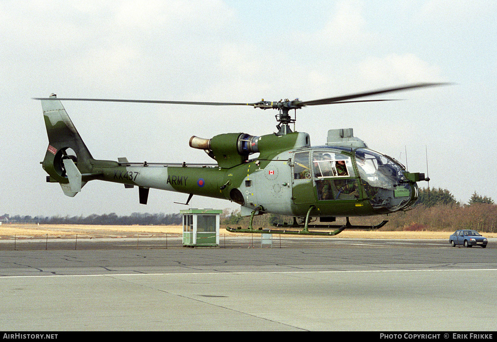 Aircraft Photo of XX437 | Aerospatiale SA-341B Gazelle AH1 | UK - Army | AirHistory.net #846875