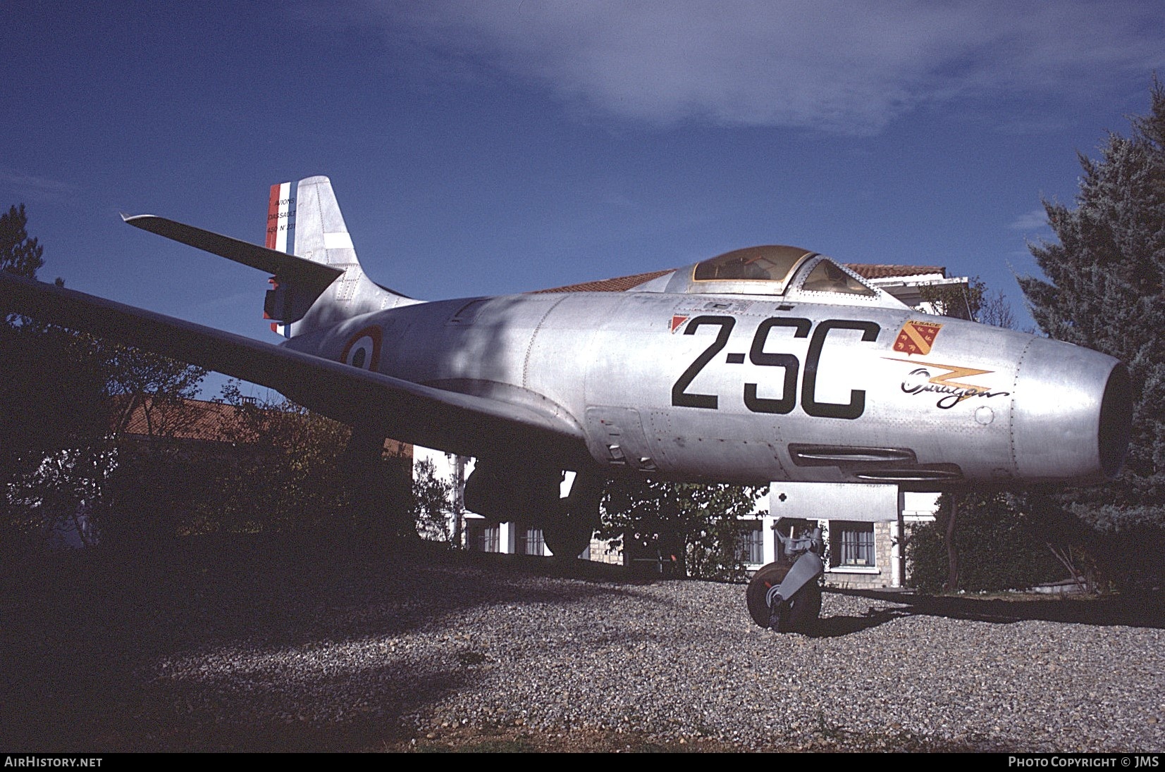 Aircraft Photo of 231 | Dassault MD-450 Ouragan | France - Air Force | AirHistory.net #846876