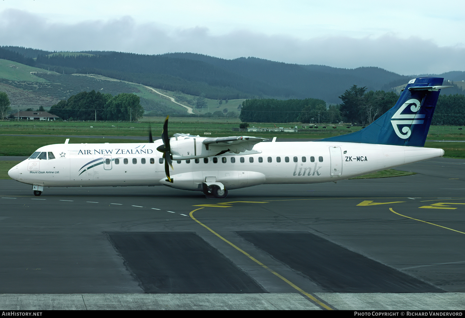 Aircraft Photo of ZK-MCA | ATR ATR-72-500 (ATR-72-212A) | Air New Zealand Link | AirHistory.net #846908