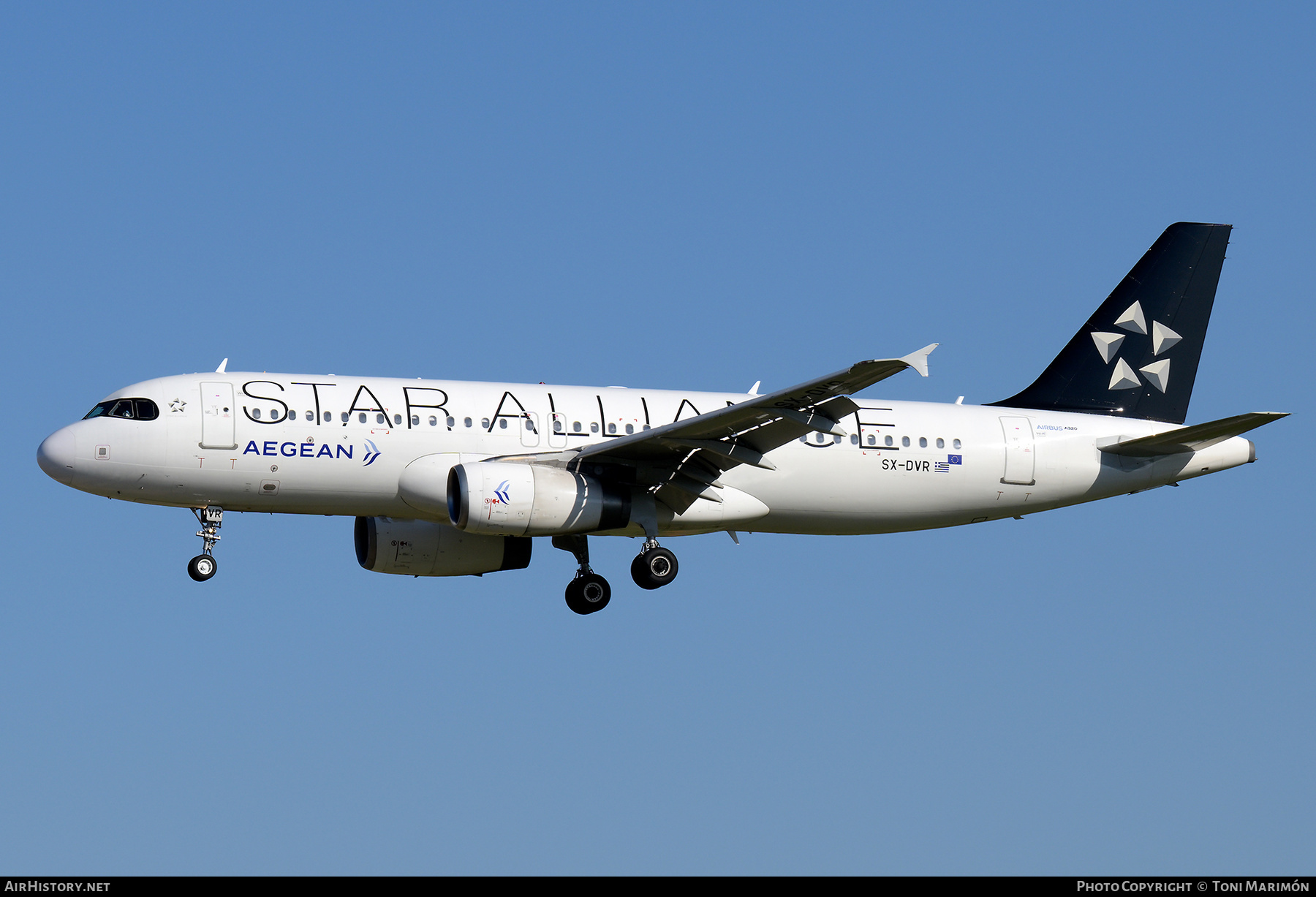 Aircraft Photo of SX-DVR | Airbus A320-232 | Aegean Airlines | AirHistory.net #846931