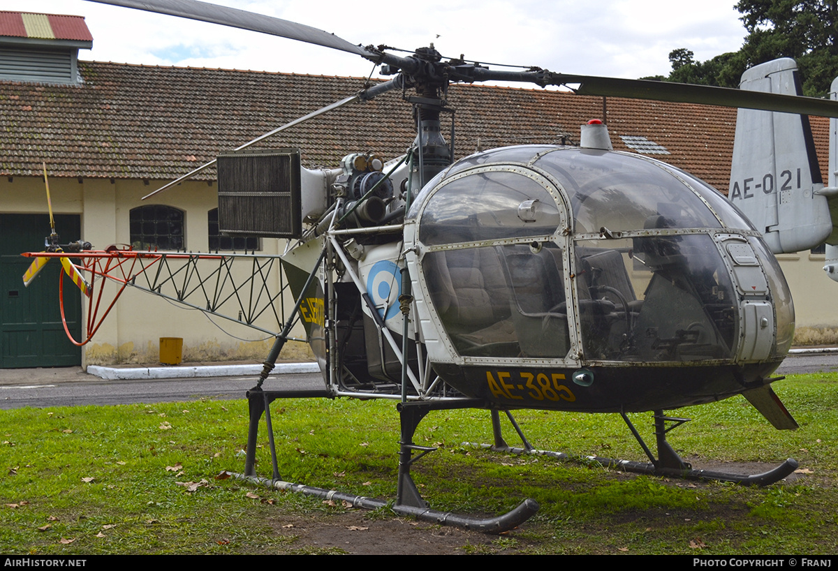 Aircraft Photo of AE-385 | Aerospatiale SA-315B Lama | Argentina - Army | AirHistory.net #846939