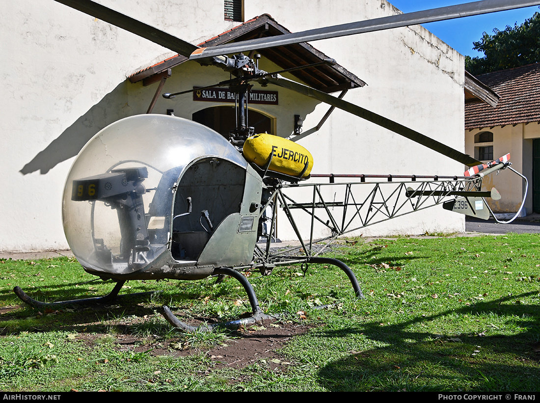 Aircraft Photo of AE-396 | Bell H-13E Sioux | Argentina - Army | AirHistory.net #846942