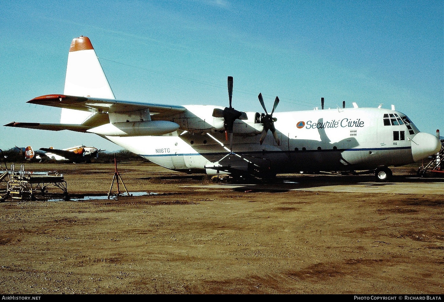 Aircraft Photo of N116TG | Lockheed C-130A Hercules (L-182) | Sécurité Civile | AirHistory.net #846960