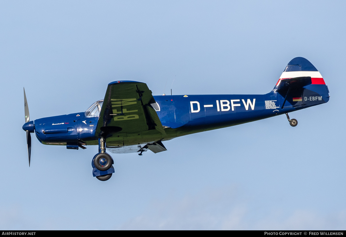 Aircraft Photo of D-EBFW / D-IBFW | Messerschmitt Bf-108 Taifun | AirHistory.net #846999