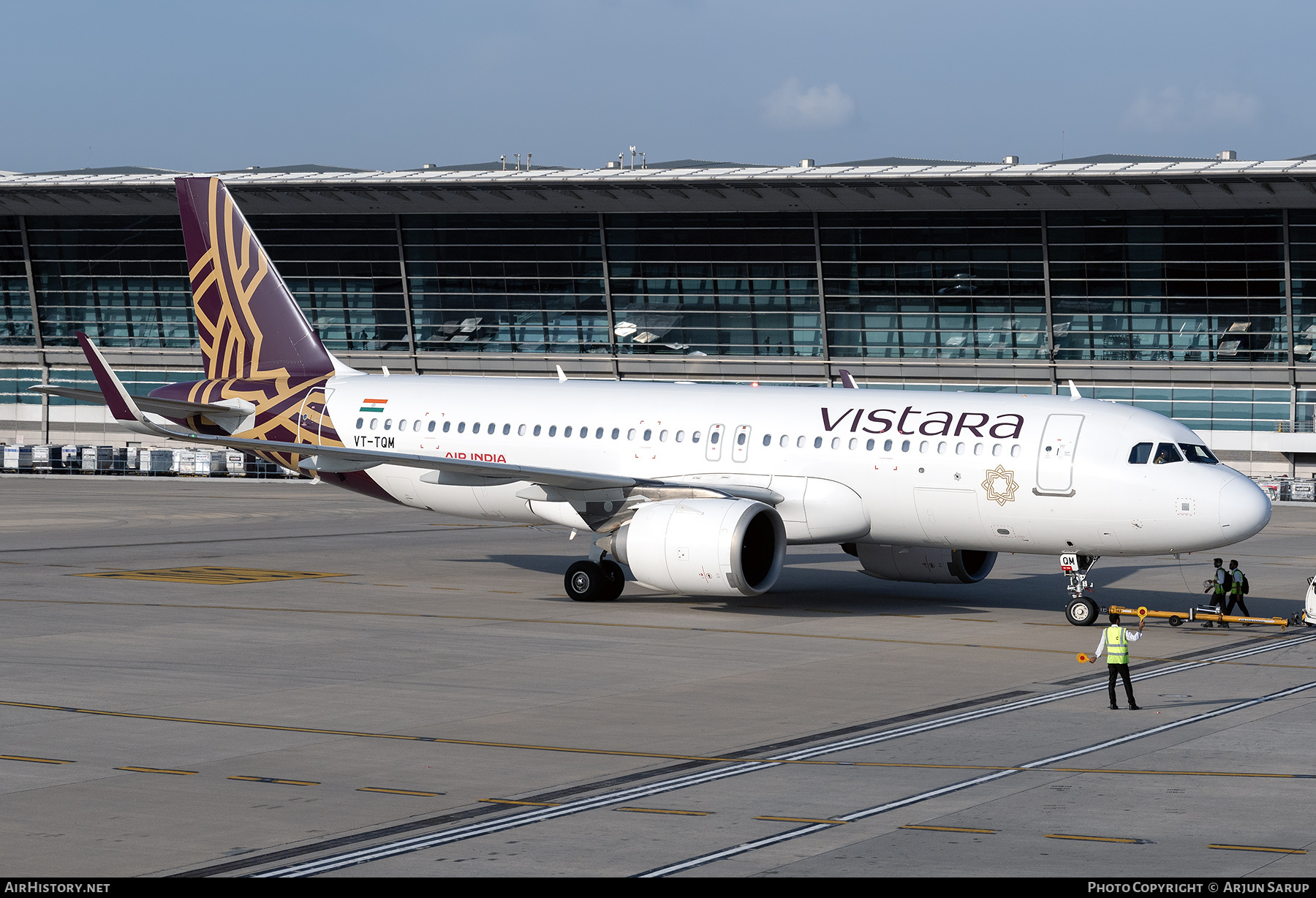Aircraft Photo of VT-TQM | Airbus A320-251N | Air India | AirHistory.net #847012