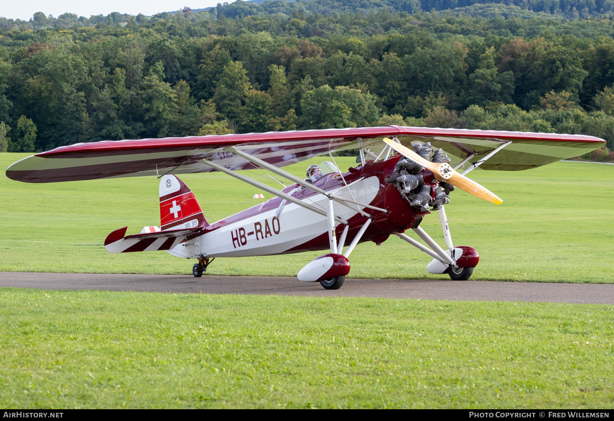 Aircraft Photo of HB-RAO | Morane-Saulnier MS-317 | AirHistory.net #847020