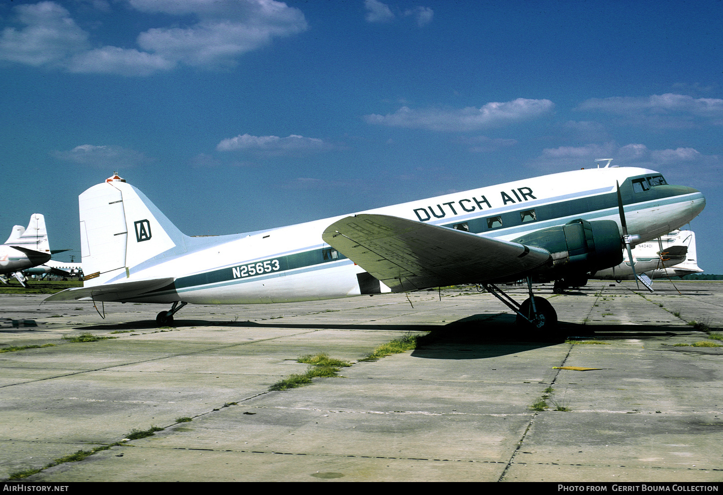Aircraft Photo of N25653 | Douglas DC-3A | Dutch Air | AirHistory.net #847021