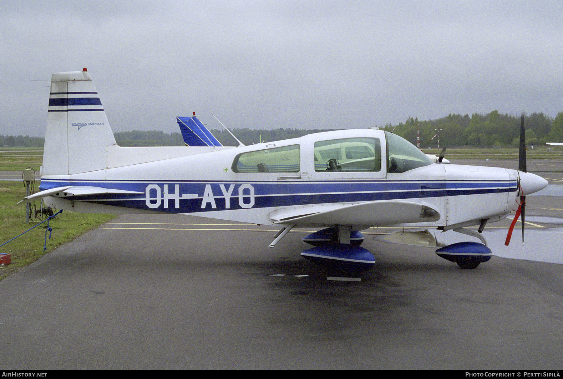 Aircraft Photo of OH-AYO | Grumman American AA-5 Traveler | AirHistory.net #847027