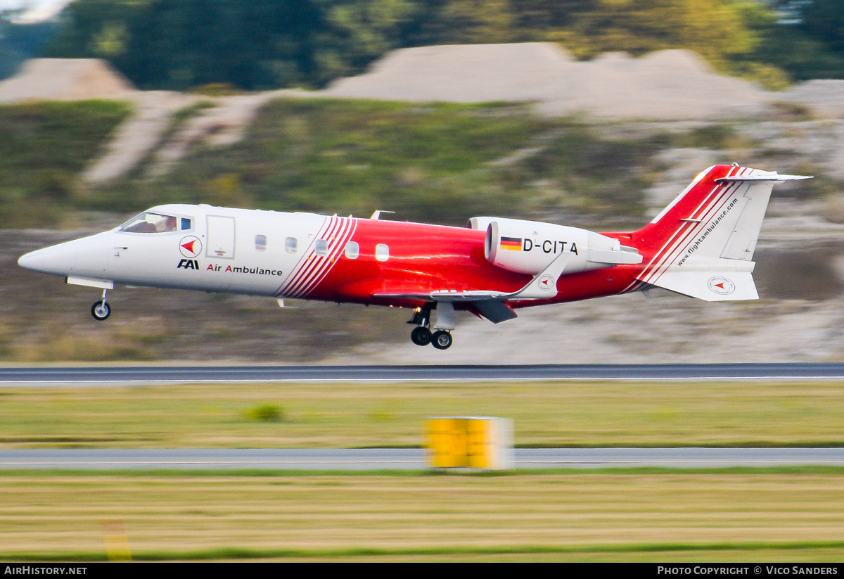 Aircraft Photo of D-CITA | Learjet 60 | FAI - Flight Ambulance International | AirHistory.net #847048