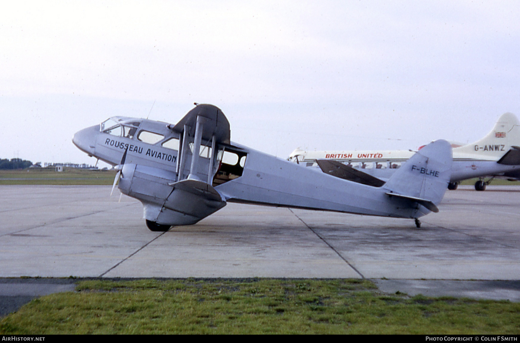 Aircraft Photo of F-BLHE | De Havilland D.H. 89A Dragon Rapide Mk.6 | Rousseau Aviation | AirHistory.net #847060