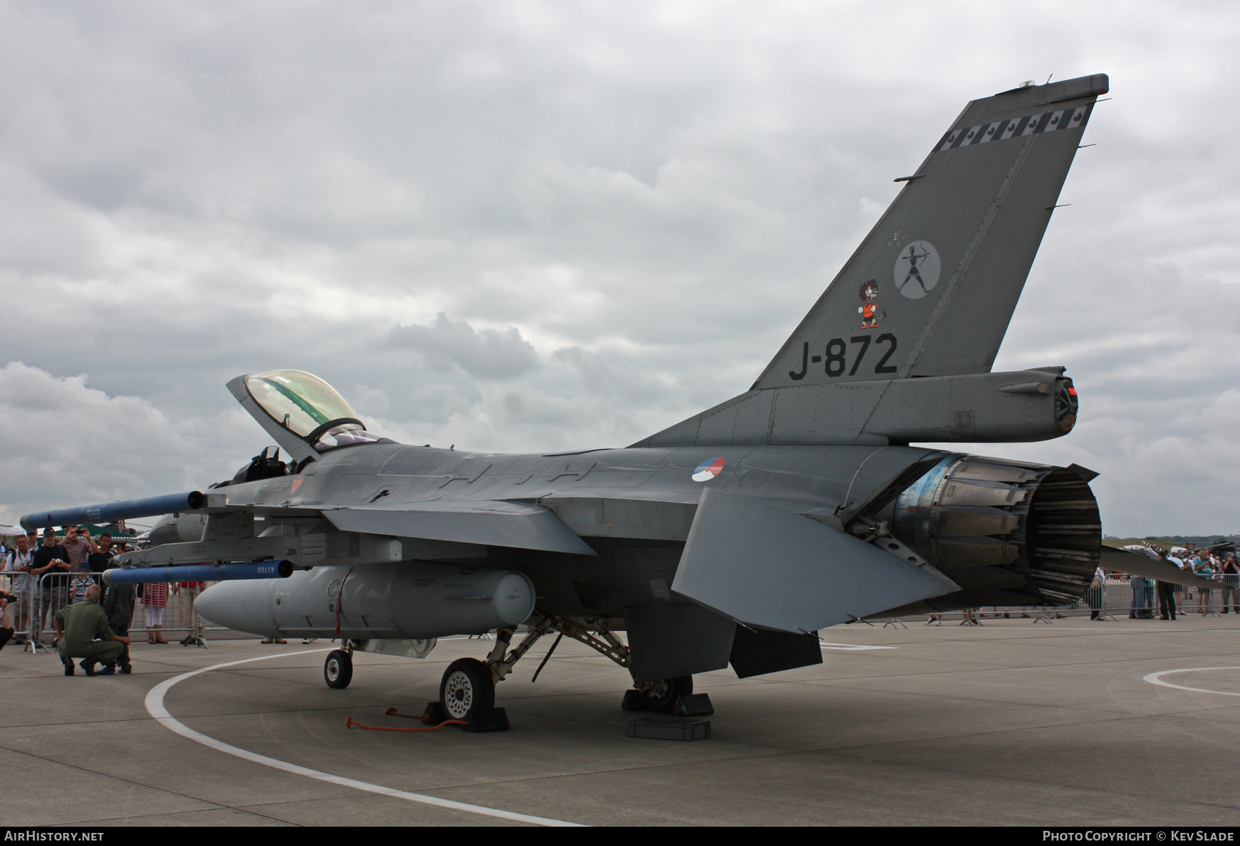Aircraft Photo of J-872 | General Dynamics F-16AM Fighting Falcon | Netherlands - Air Force | AirHistory.net #847064