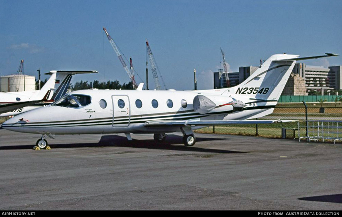 Aircraft Photo of N2354B | Beech Beechjet 400A | AirHistory.net #847156