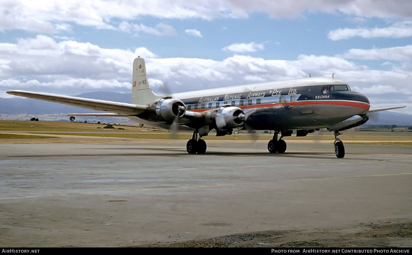 Aircraft Photo of VH-INS | Douglas DC-6B | Australian National Airways - ANA | AirHistory.net #847164