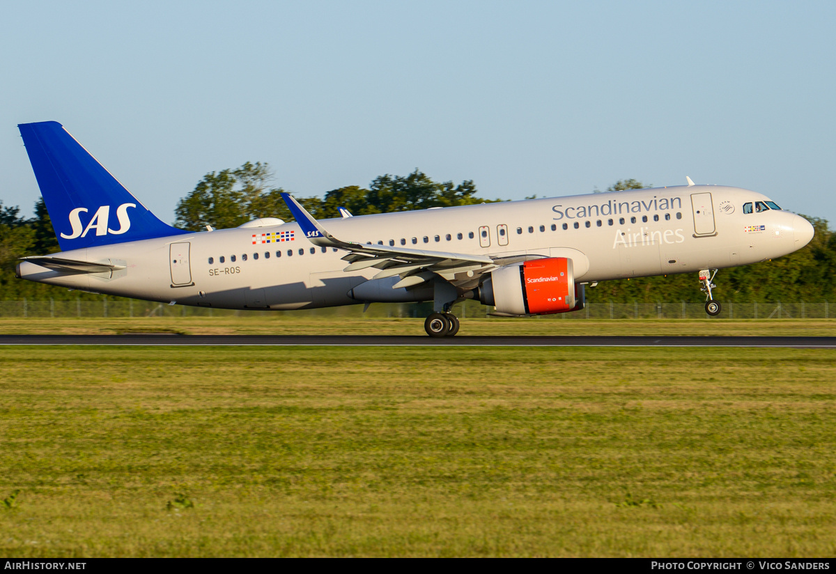 Aircraft Photo of SE-ROS | Airbus A320-251N | Scandinavian Airlines - SAS | AirHistory.net #847172