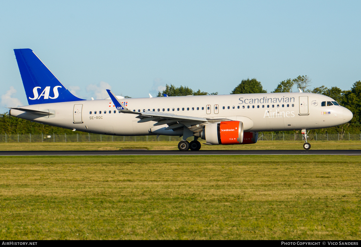 Aircraft Photo of SE-ROC | Airbus A320-251N | Scandinavian Airlines - SAS | AirHistory.net #847178