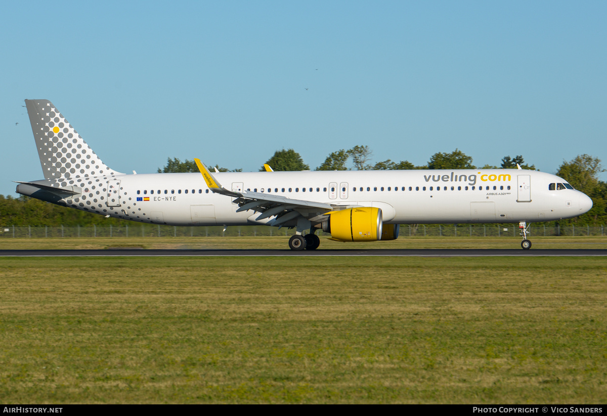 Aircraft Photo of EC-NYE | Airbus A321-271NX | Vueling Airlines | AirHistory.net #847180