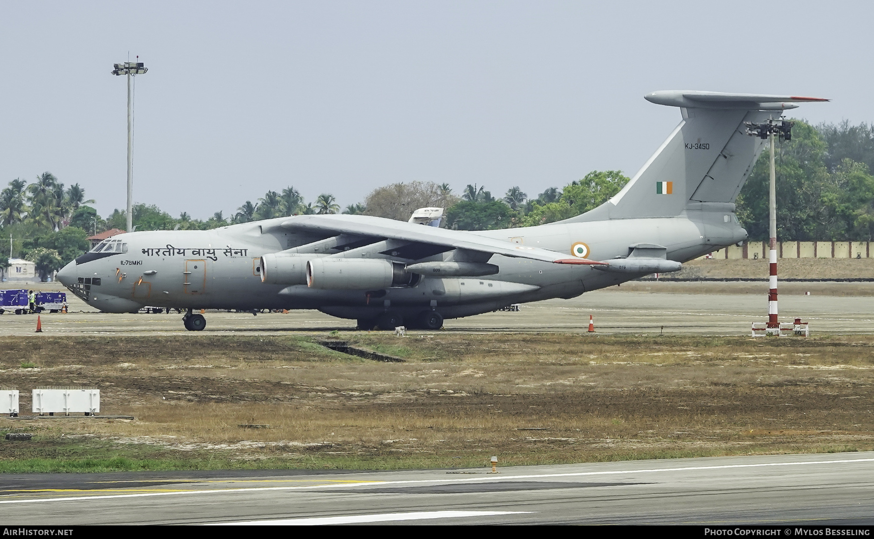 Aircraft Photo of KJ-3450 | Ilyushin Il-78MKI | India - Air Force | AirHistory.net #847191