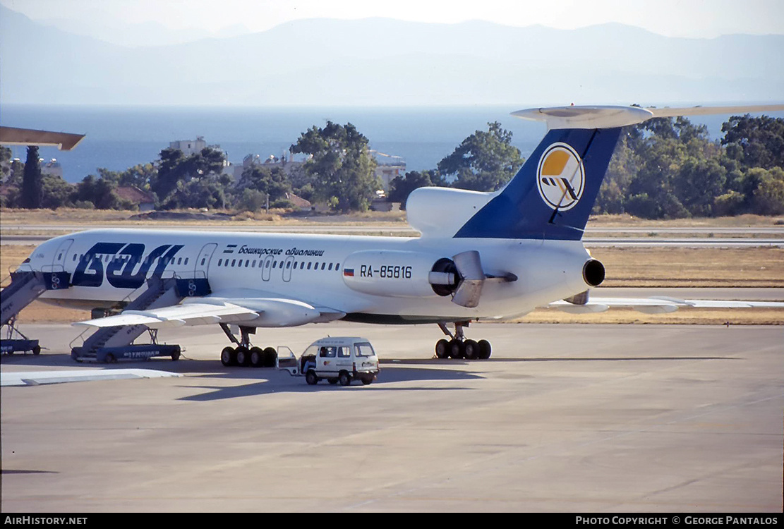Aircraft Photo of RA-85816 | Tupolev Tu-154M | BAL Bashkirian Airlines | AirHistory.net #847246