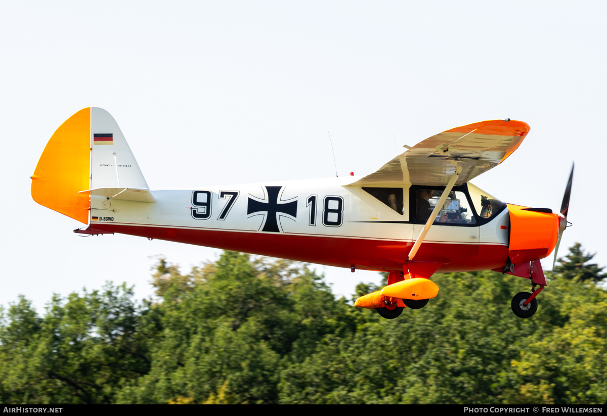 Aircraft Photo of D-EGWD / 9718 | Pützer Elster B | Germany - Air Force | AirHistory.net #847264