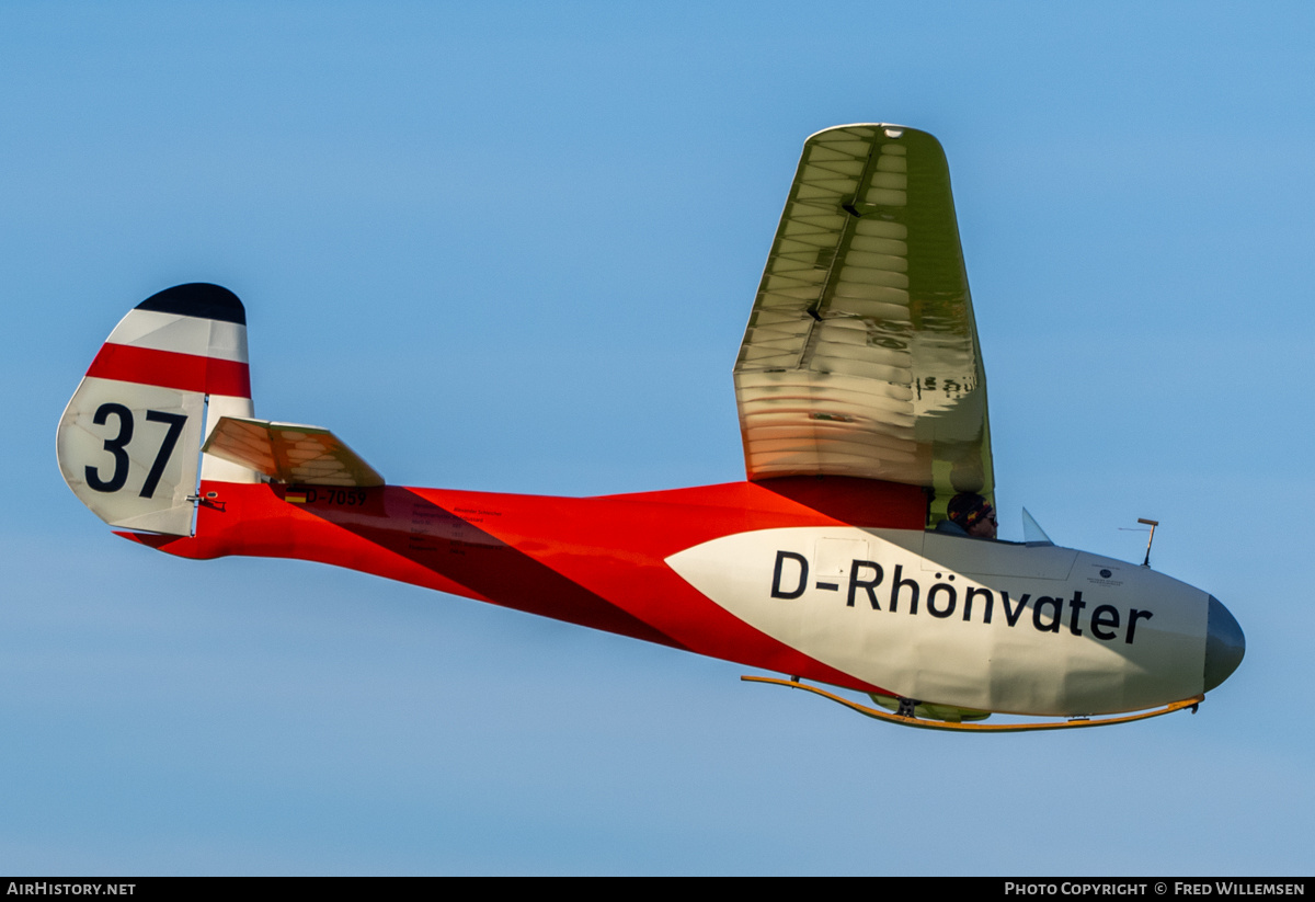 Aircraft Photo of D-7059 | Schleicher Rhönbussard | AirHistory.net #847284