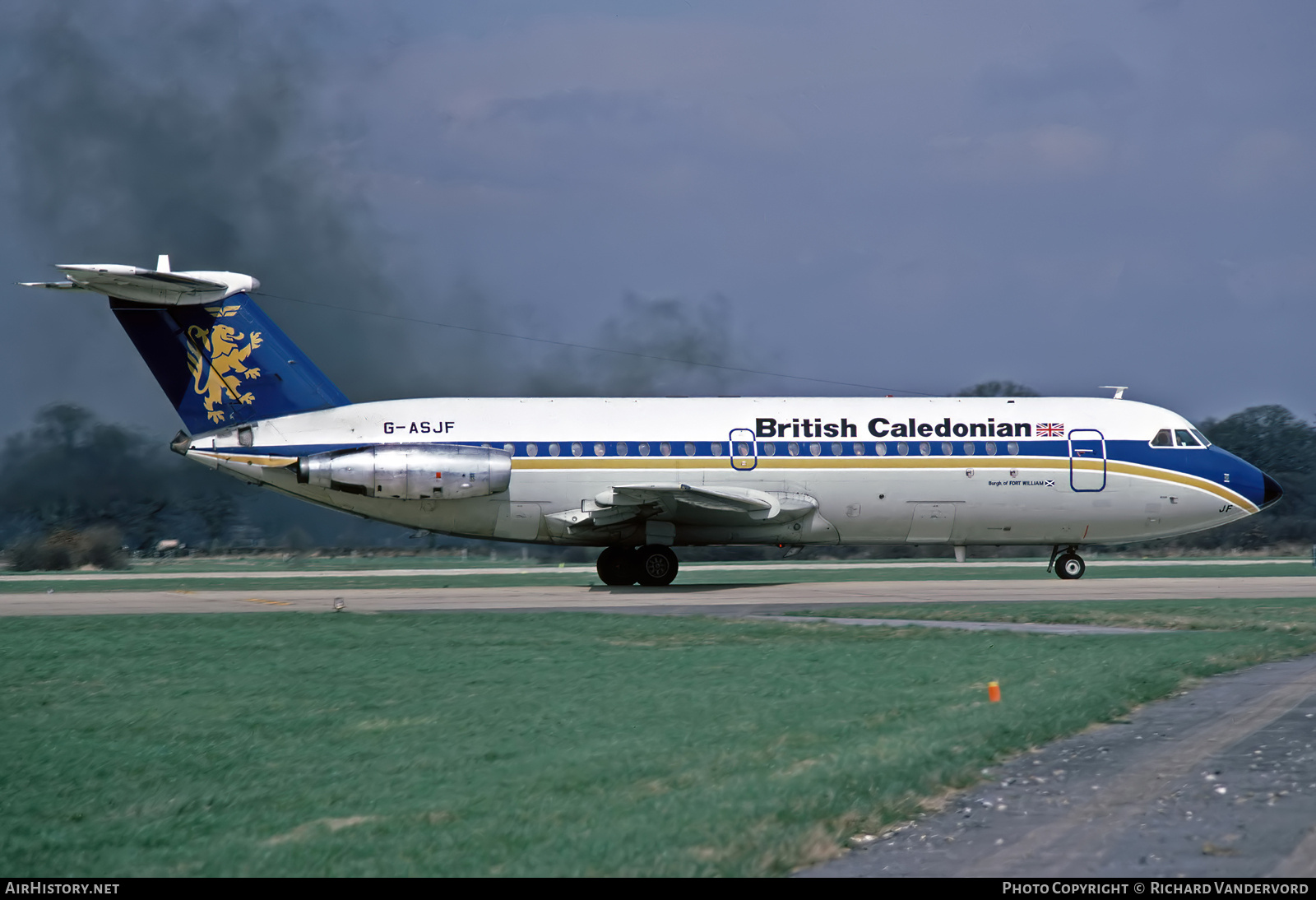 Aircraft Photo of G-ASJF | BAC 111-201AC One-Eleven | British Caledonian Airways | AirHistory.net #847313