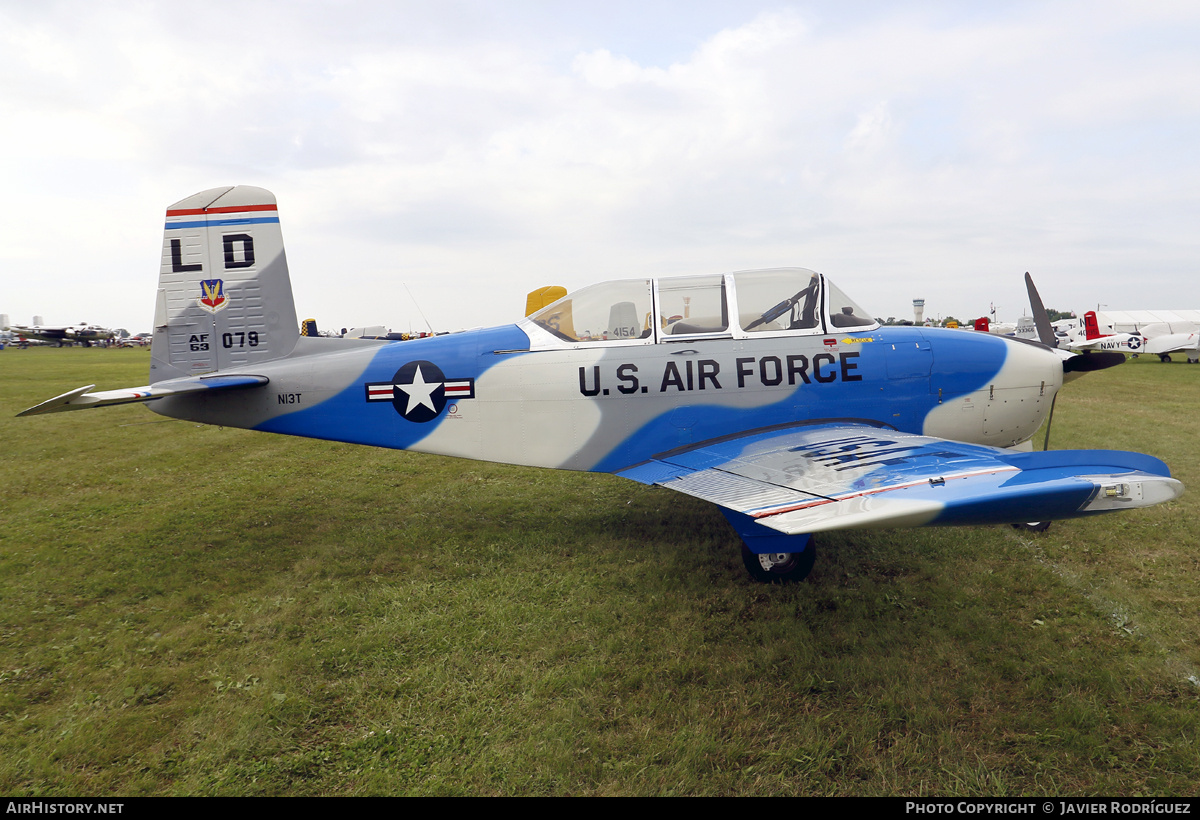 Aircraft Photo of N13T / AF53-079 | Beech 45 Mentor | USA - Air Force | AirHistory.net #847321
