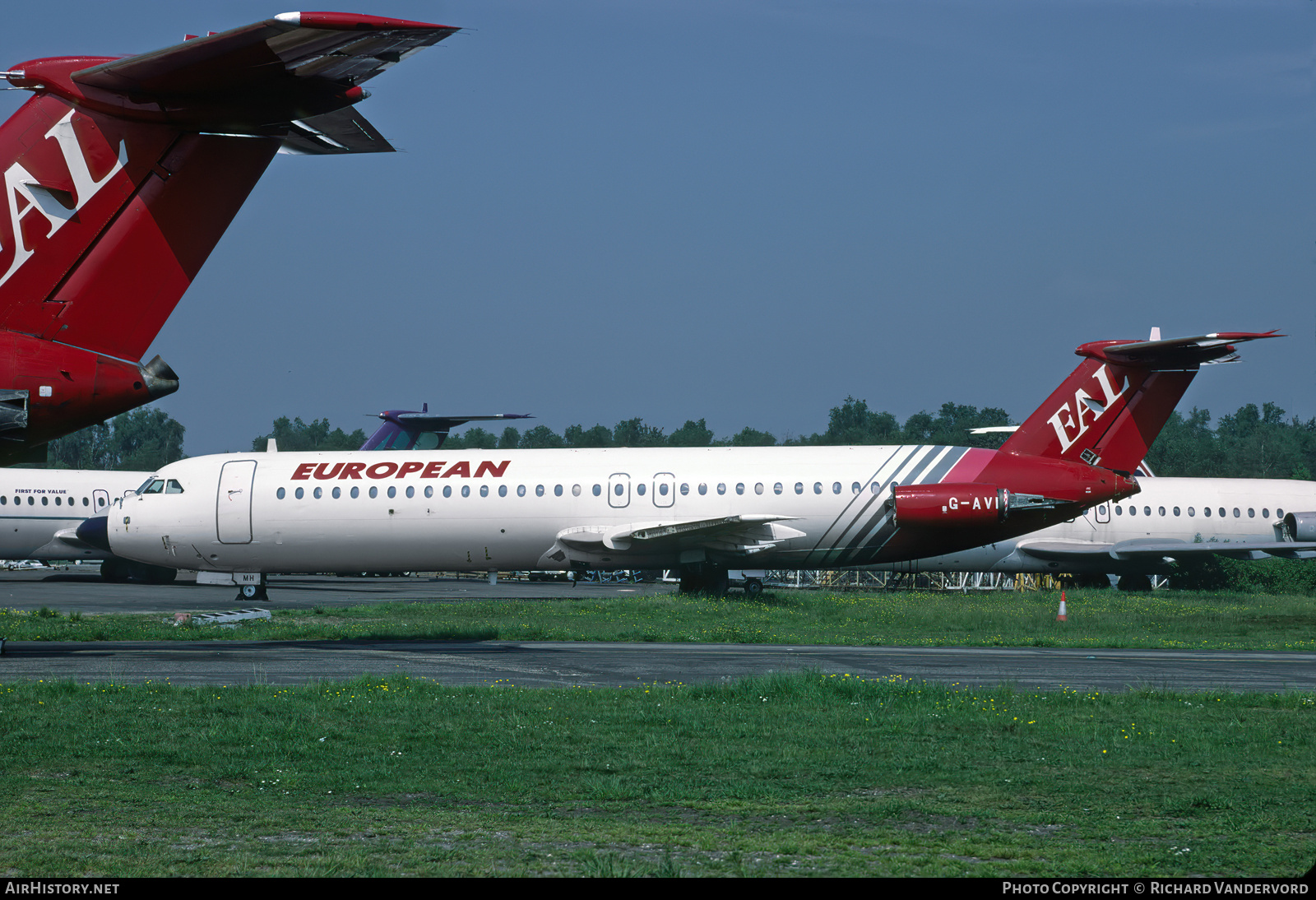 Aircraft Photo of G-AVMH | BAC 111-510ED One-Eleven | European Aircharter - EAL/EAC | AirHistory.net #847360