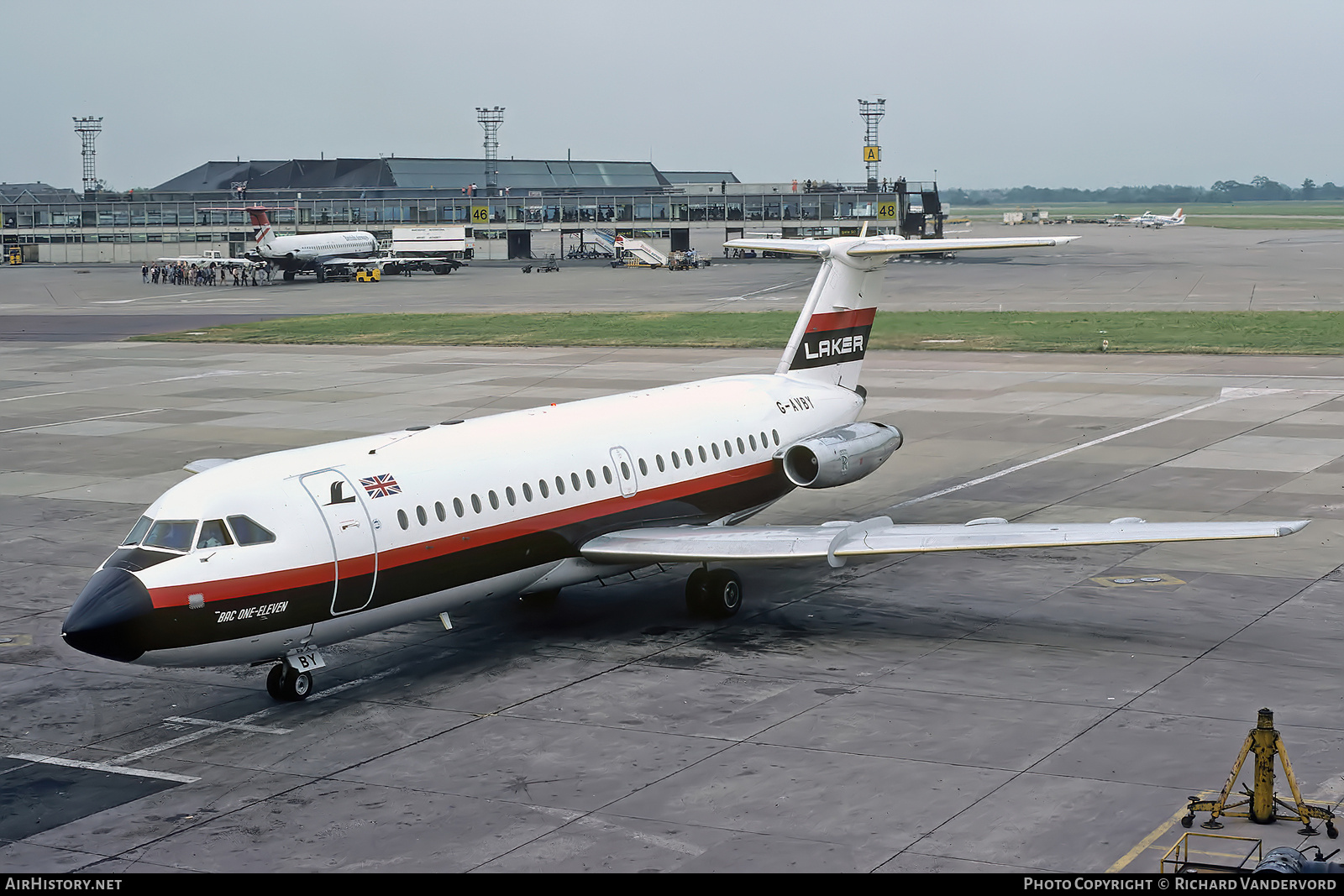 Aircraft Photo of G-AVBY | BAC 111-320AZ One-Eleven | Laker Airways | AirHistory.net #847392