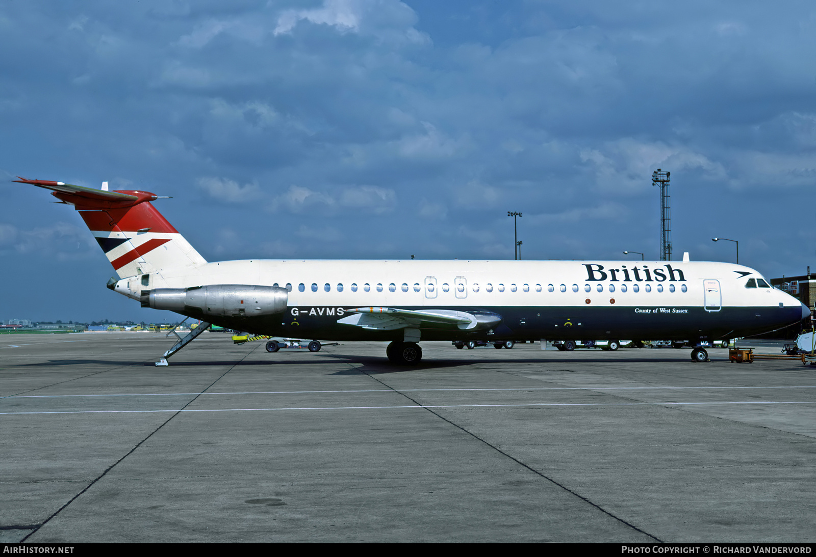 Aircraft Photo of G-AVMS | BAC 111-510ED One-Eleven | British Airways | AirHistory.net #847403